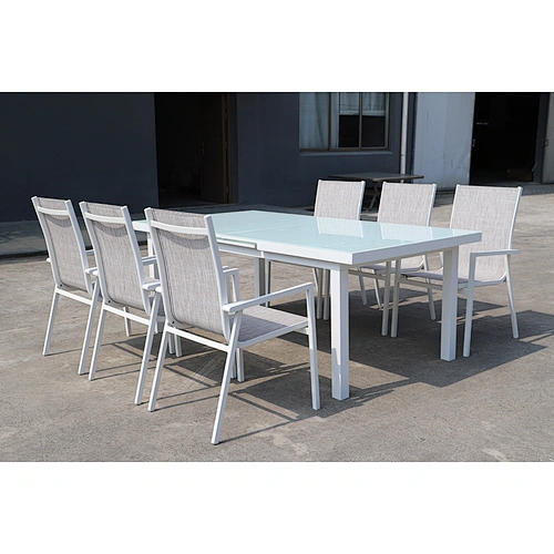 aluminum dining set