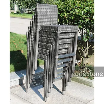 rattan garden bar set
