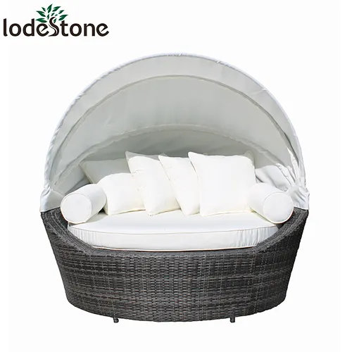 oval rattan daybed