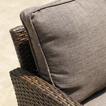 rattan corner sofa