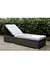 rattan lounger