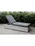 rattan lounger