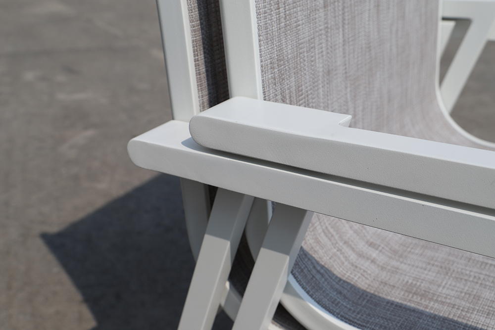 aluminum dining set