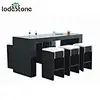 rattan bar table and stool