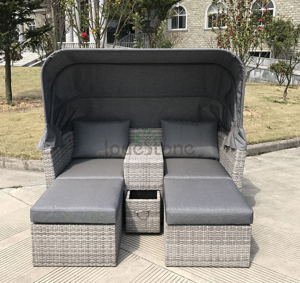 garden sofa with canopy