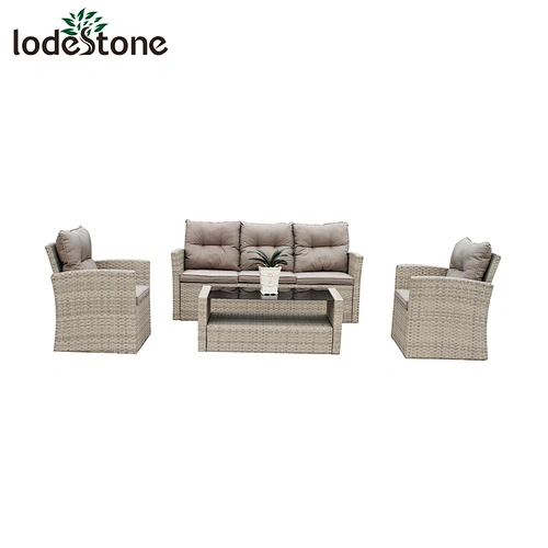 garden rattan sofa set