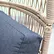 rattan egg chair with screw assemble