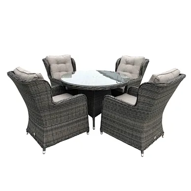 rattan garden dining set