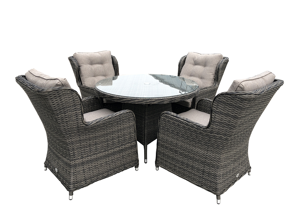rattan garden dining set