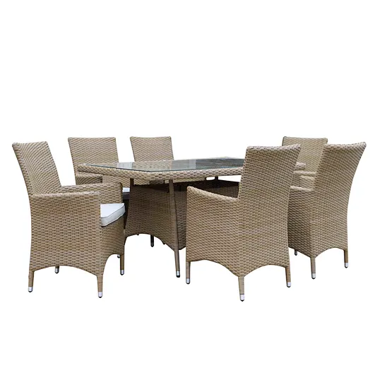rattan table and chairs