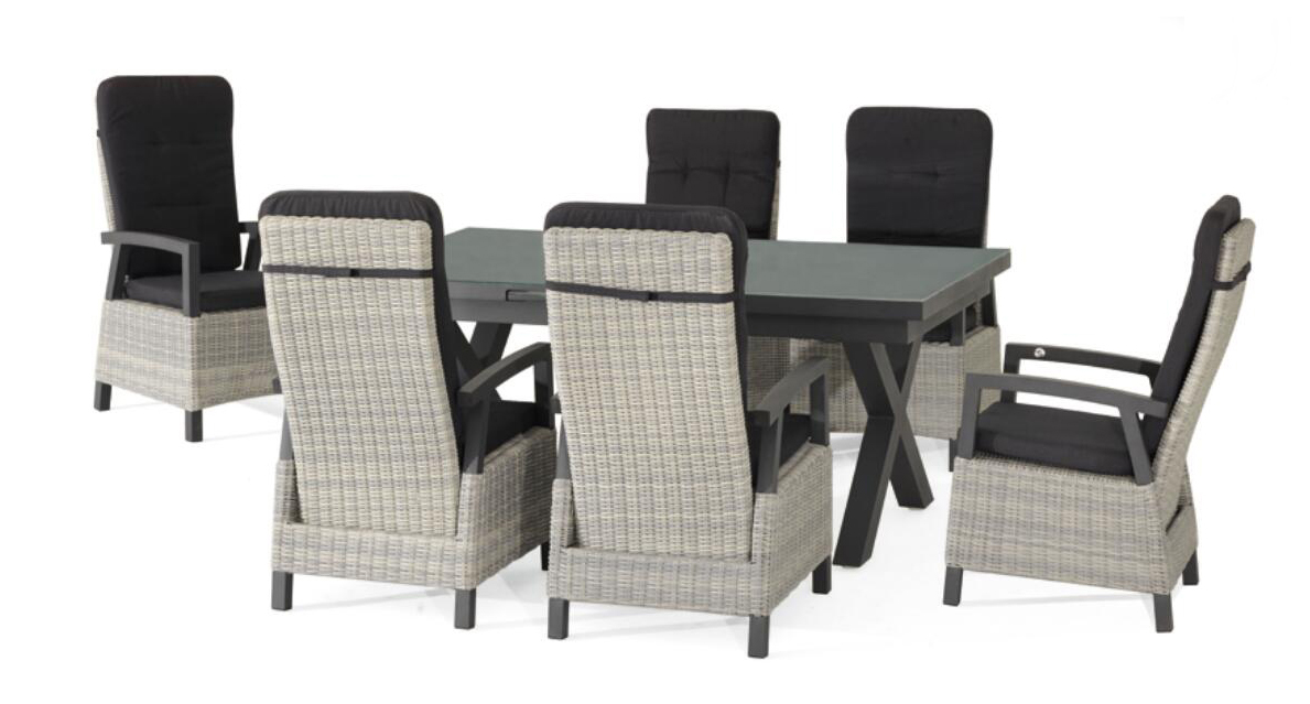 rattan recliner chair