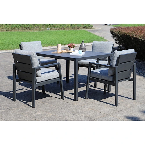 5pcs aluminum dining set