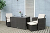 rattan small cube set