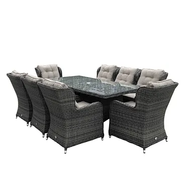rattan dining set