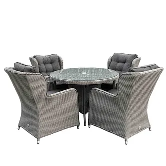 rattan garden dining set