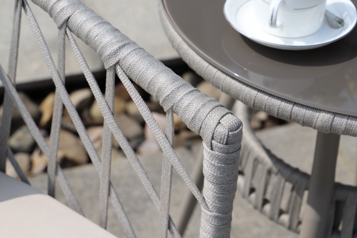 outdoor rope bistro set