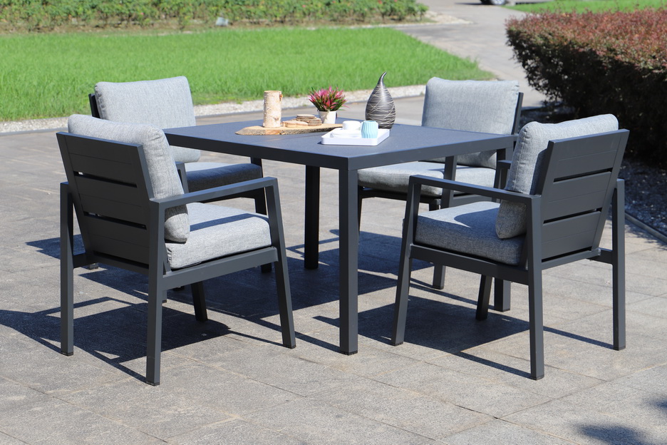 aluminum dining set