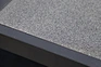 aluminum dining set table with spray stone glass