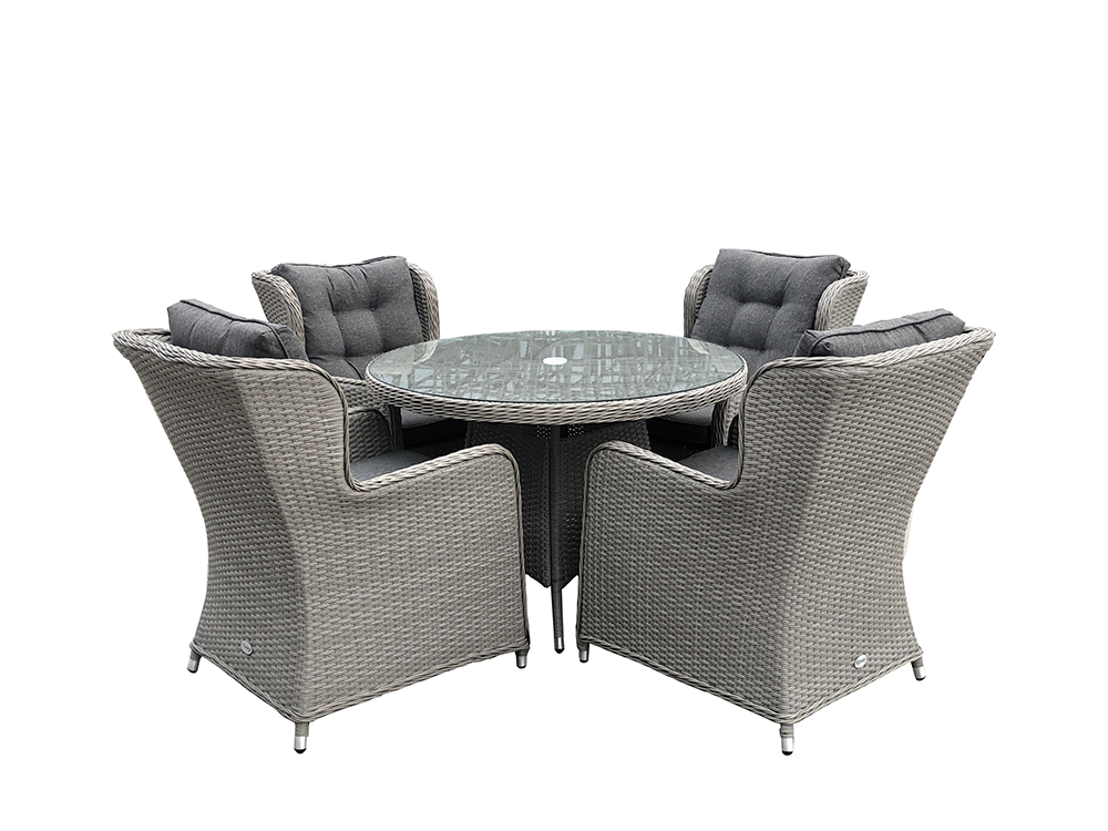 rattan garden dining set
