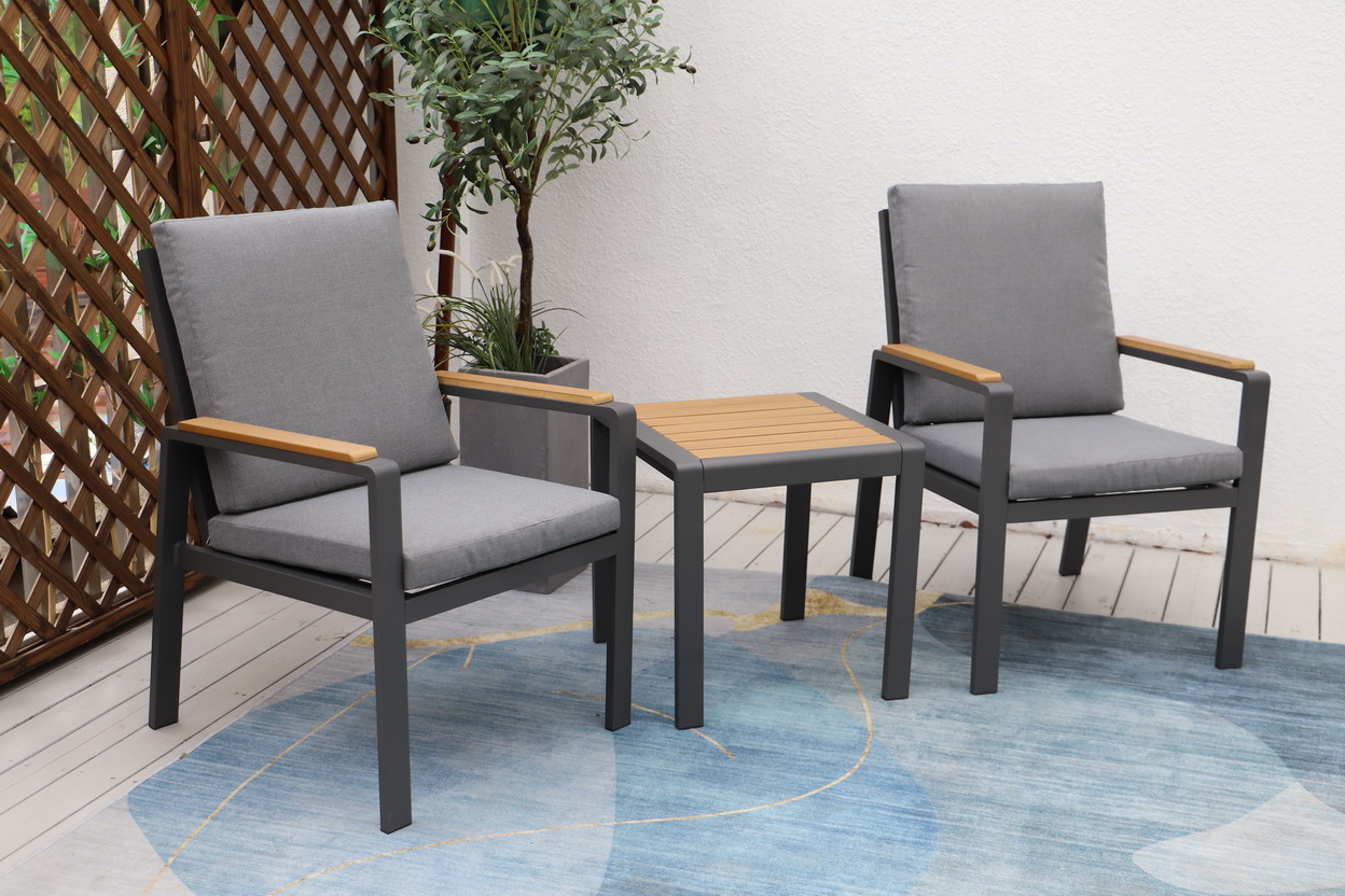aluminium bistro set