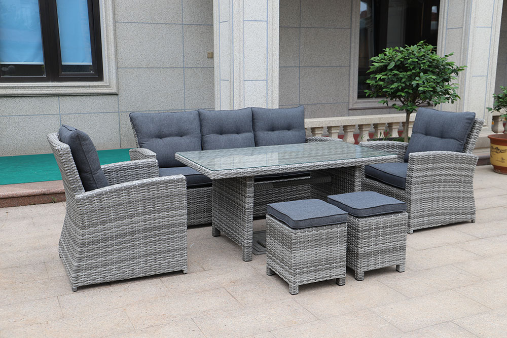 Polyrattan Dining Set