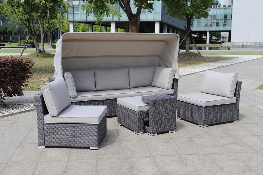 rattan corner sofa set