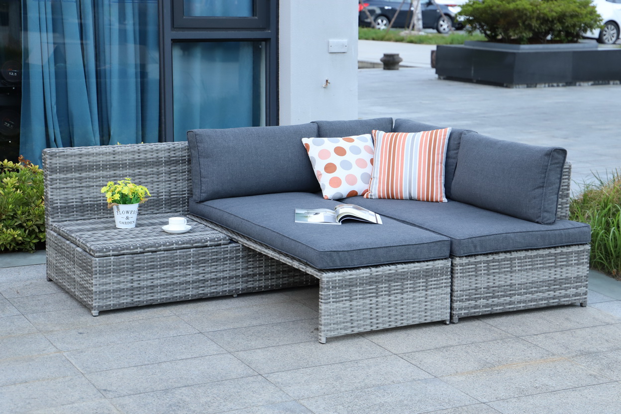 rattan sofa