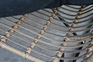 wicker armchair with footstool,5mm double round wicker
