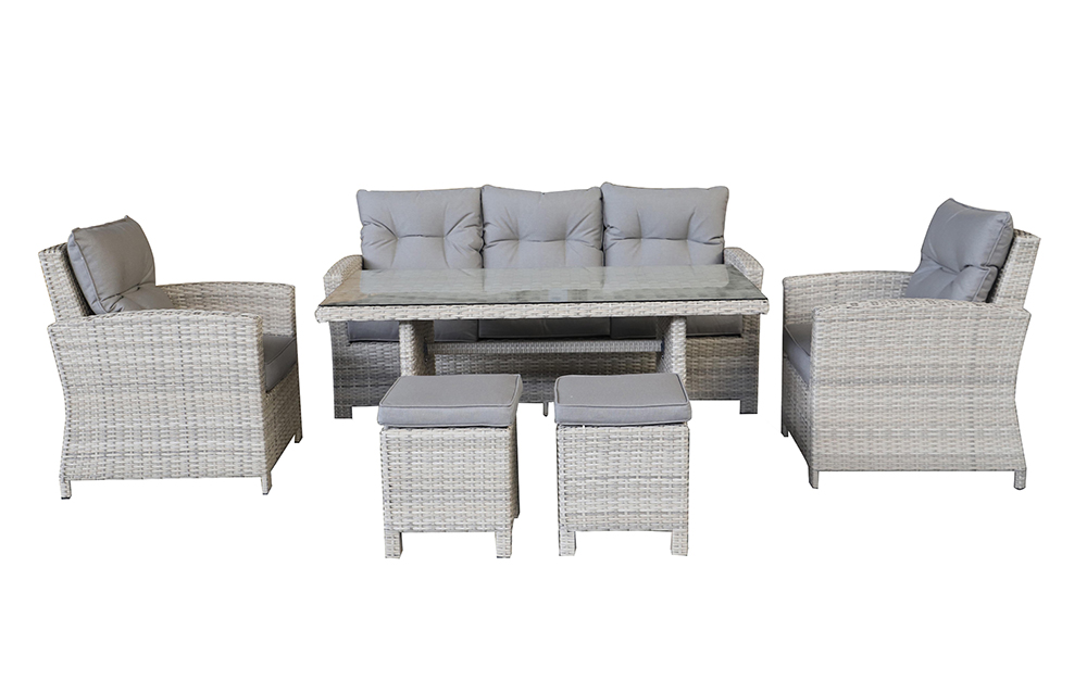 Polyrattan Dining Set