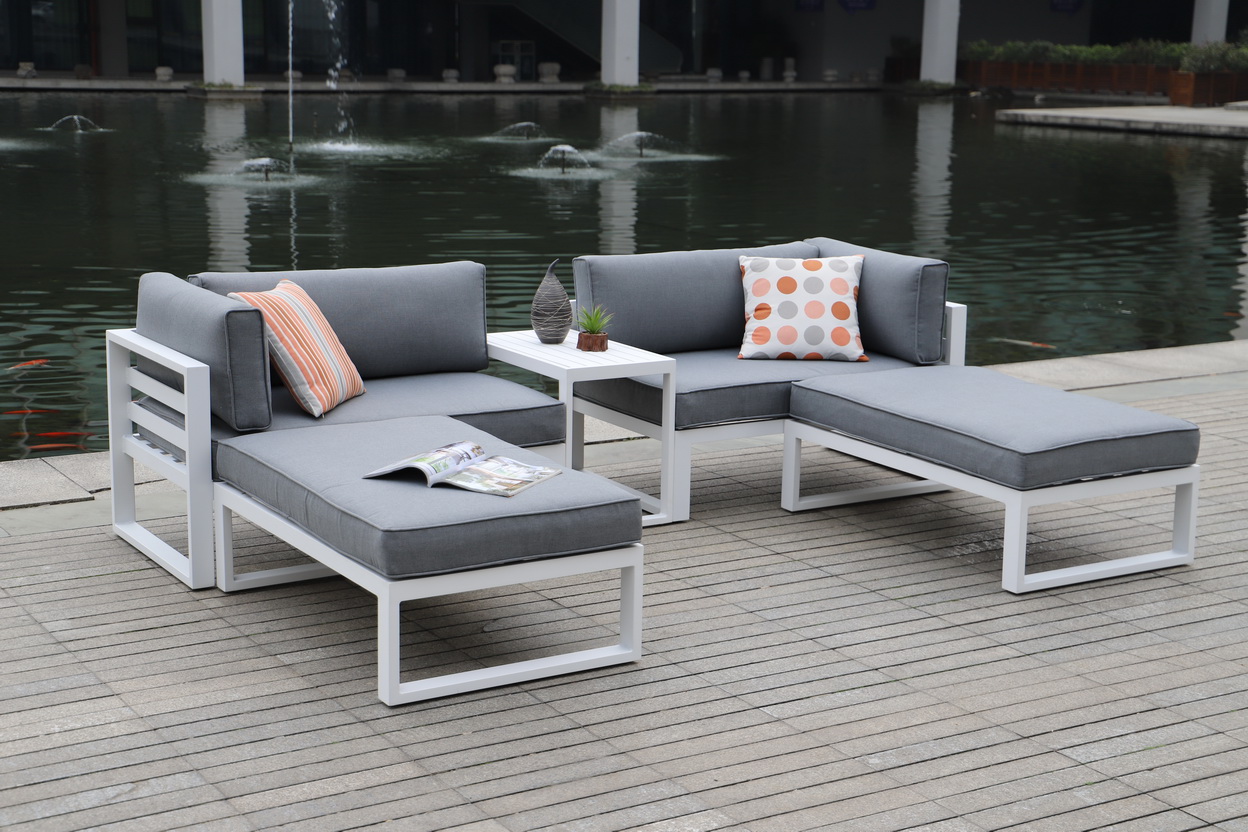 aluminum sofa set