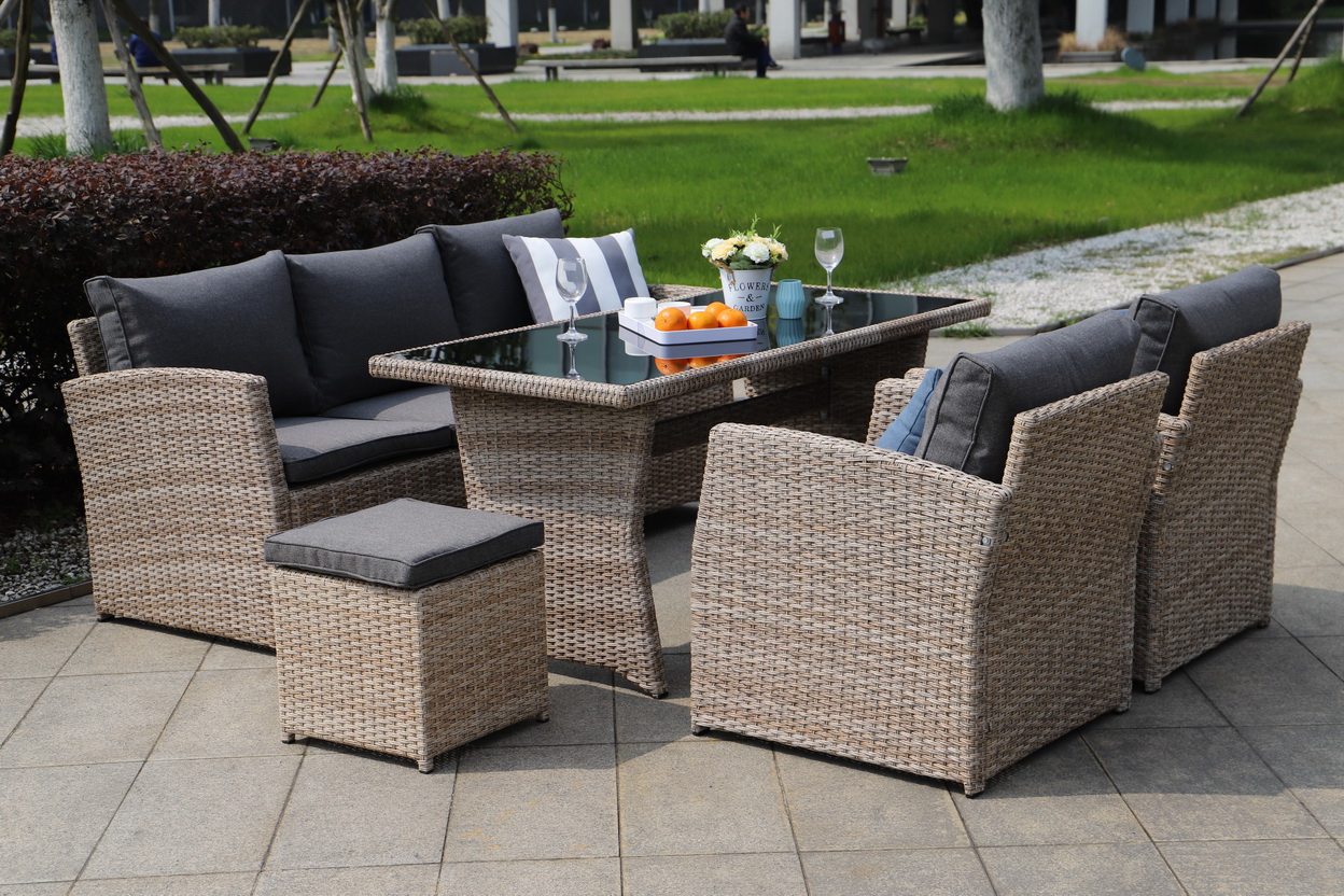 rattan dining set