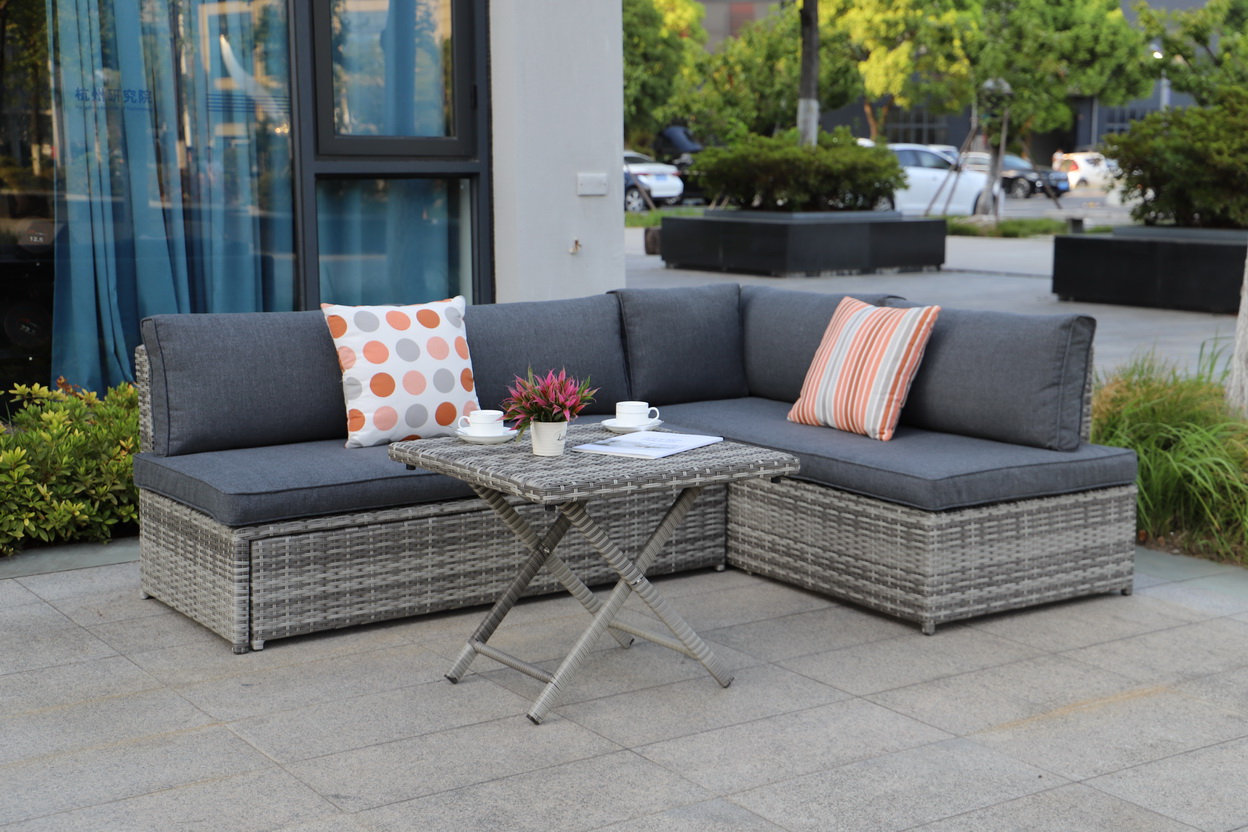 rattan sofa