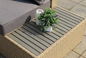 rattan lounge sofa