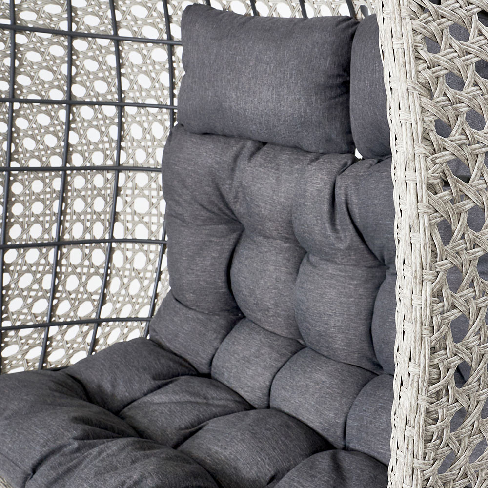 double egg chair