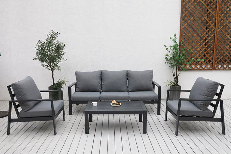 aluminium garden sofa