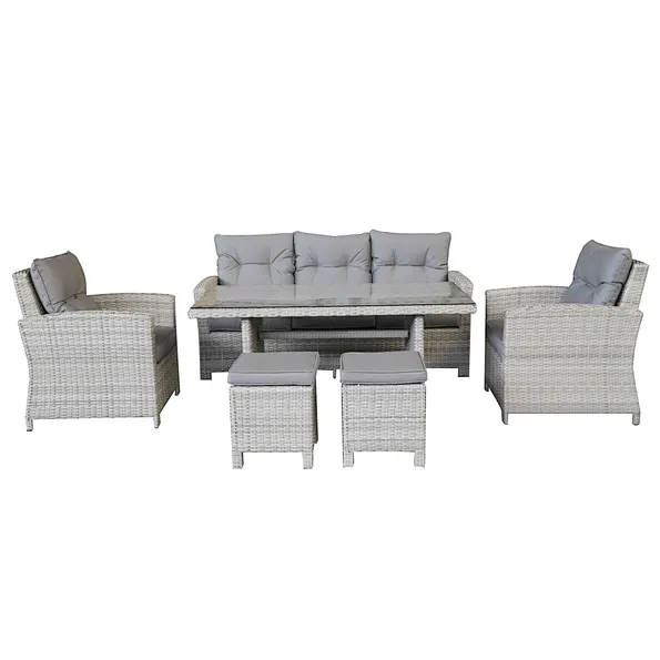 Polyrattan Dining Set