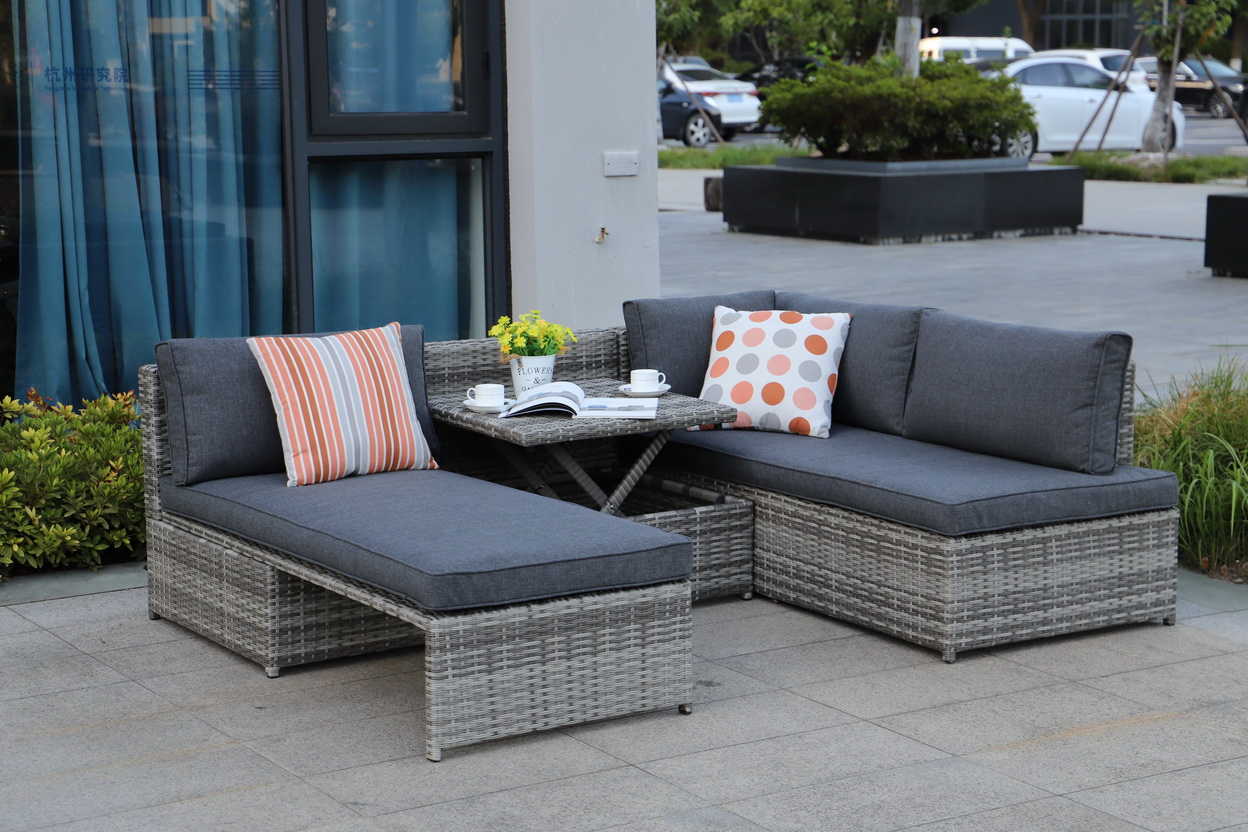 rattan sofa