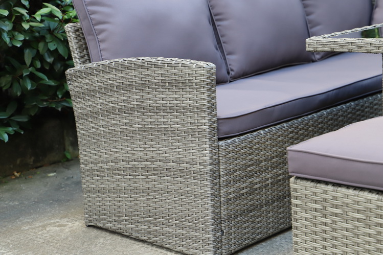 cheap rattan corner sofa
