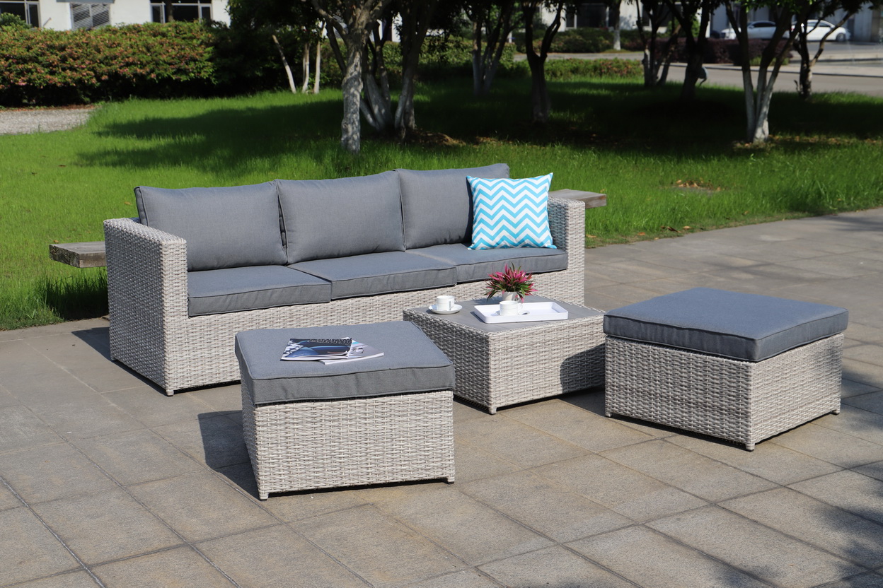 wicker sofa set
