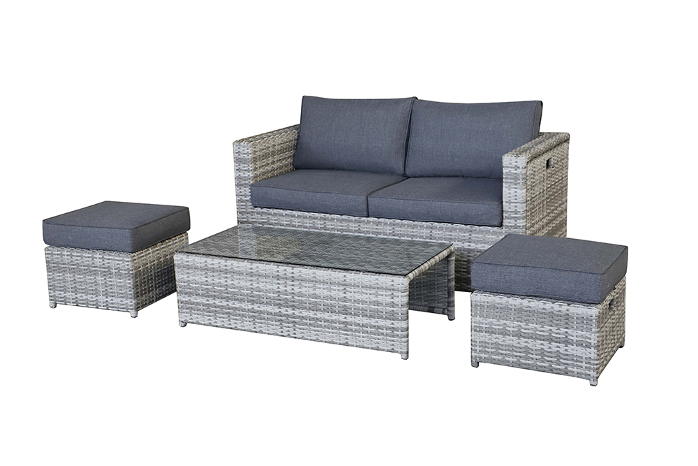 rattan cube set 