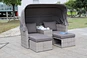 garden sofa with canopy