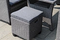 rattan corner dining set
