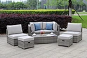 rattan sofa set