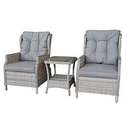 rattan reclining bistro set
