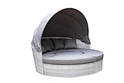 rattan sunbed
