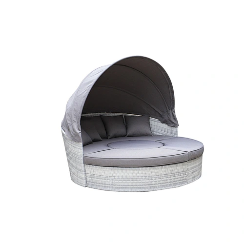 rattan sunbed