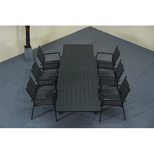 aluminium outdoor dining set