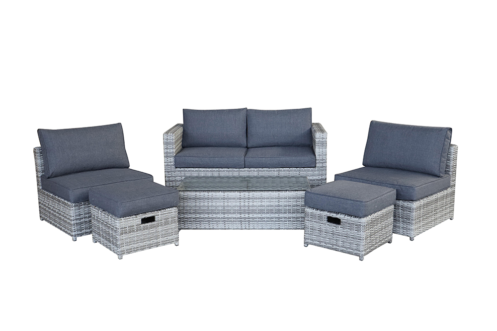 rattan cube set 