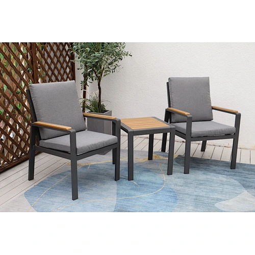 aluminium bistro set