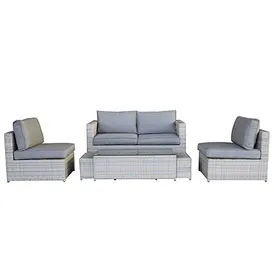 rattan cube set